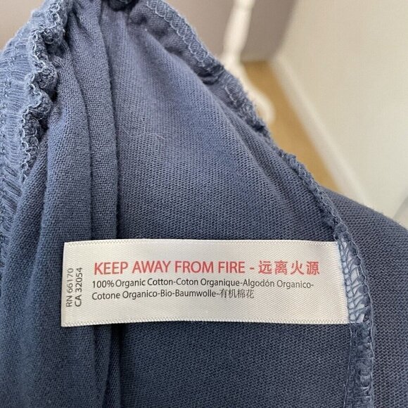 Free People Ultra-Wide Leg Pleated High Rise Pull-On Pants Blue size Small - Picture 9 of 9